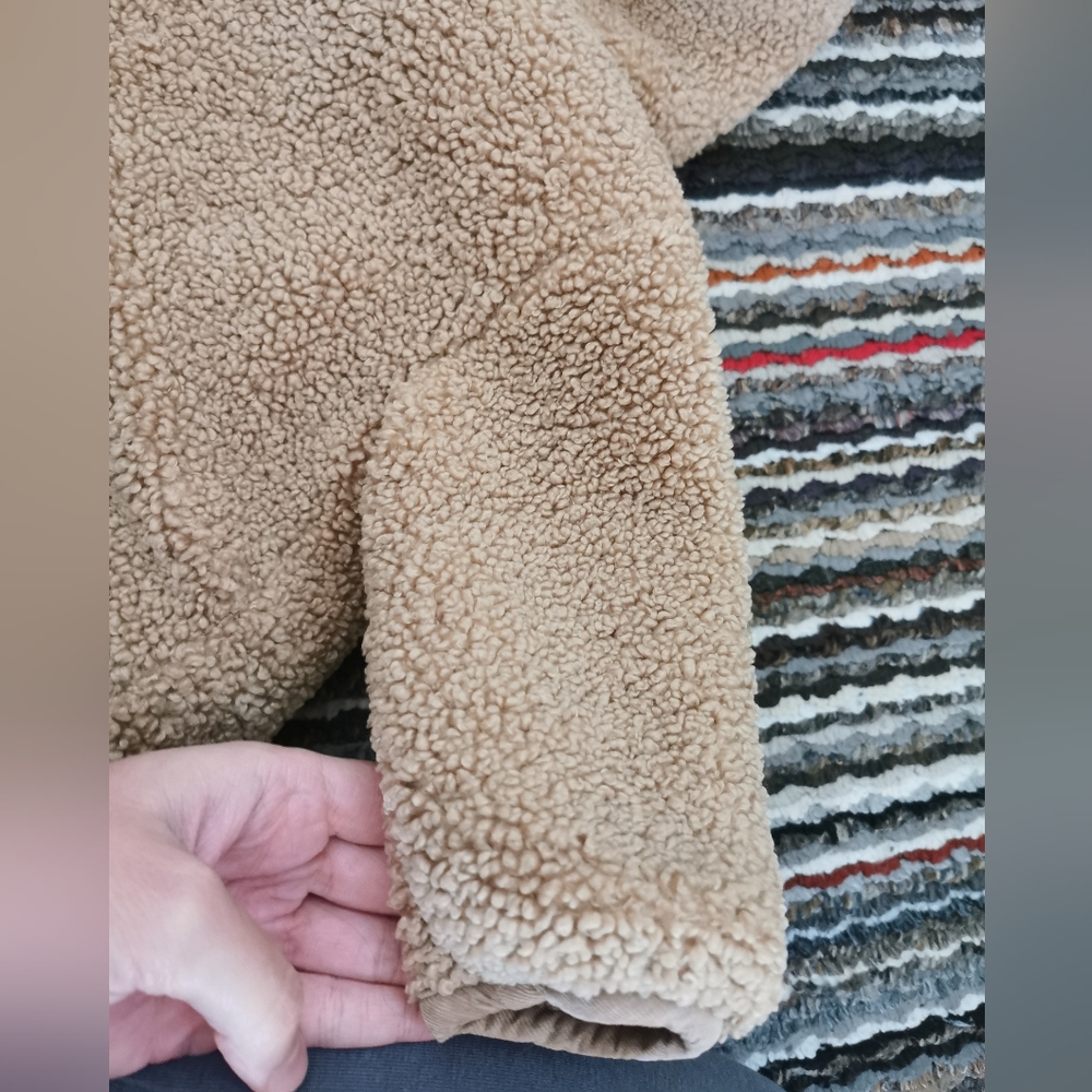 SOLD ON FB- Zara 3-6 month Sherpa Jacket - Picture 4 of 12